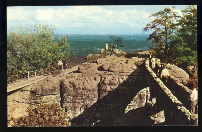 Lookout Mountain, Georgia, GA Postcard, Rock City Gardens #4