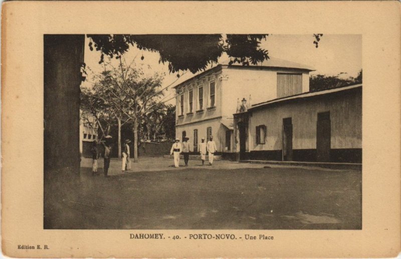 PC PORTO-NOVO UNE PLACE DAHOMEY BENIN (A23552)