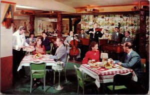 Postcard Swiss Chalet at Bismarck Hotel in Chicago Illinois~138445