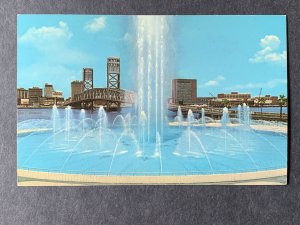 Fountain Of Friendship Dallas TX Chrome Postcard H1165082032