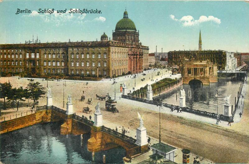 Germany Berlin early view postcard