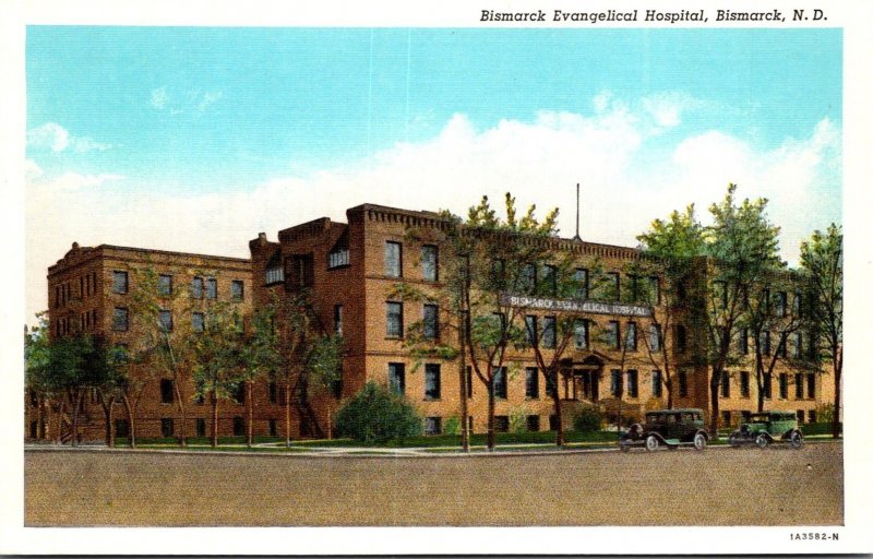 North Dakota Bismarck Evangelical Hospital Curteich