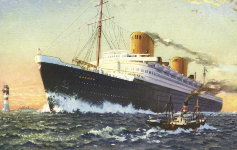 Norddeutscher Lloyd Bremen Steamer Bremen (1930s)