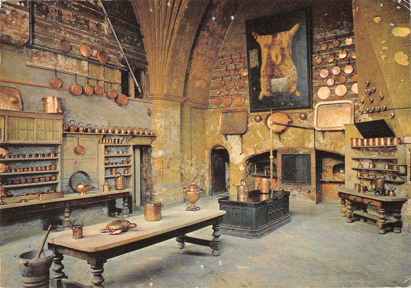 BR92153 the old kitchen burghley house stamford   uk