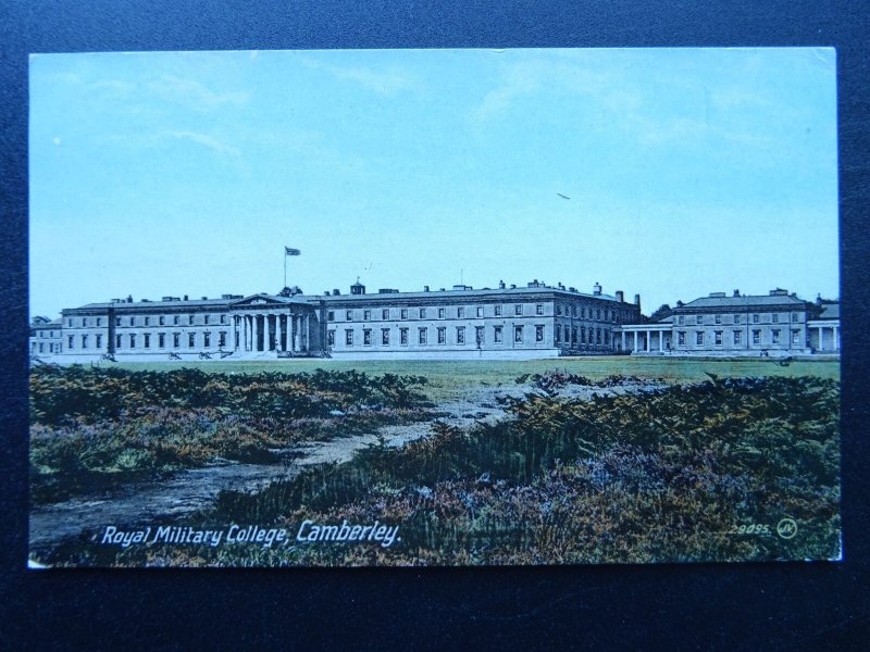 Surrey CAMBERLEY Royal Military College c1917 Postcard by Box & Gillham