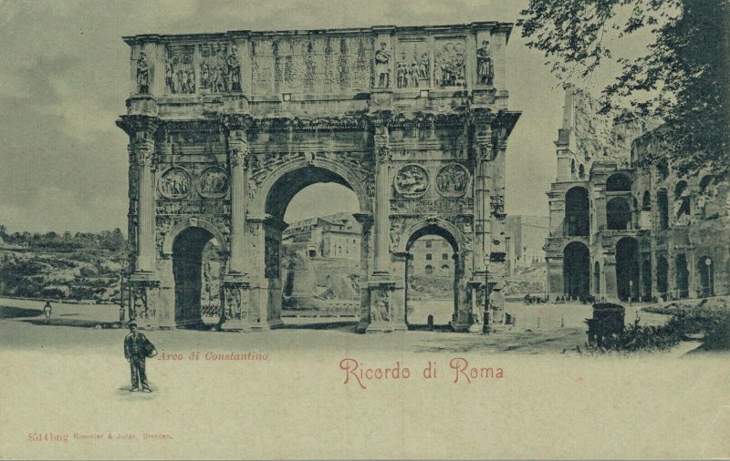 Italy Ricordo di Roma Rome Arco di Costantino 05.35