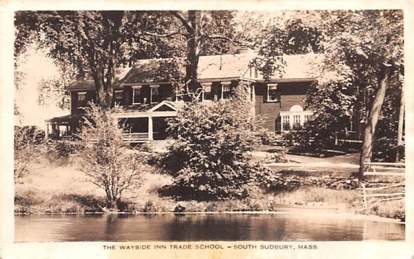 The Wayside Inn Trade School South Sudbury, Massachusetts  