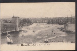 France Postcard - Marseille - L'Entree Du Vieux-Port  RS2403