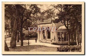 Vichy Old Postcard Celestine Park and Pavilion