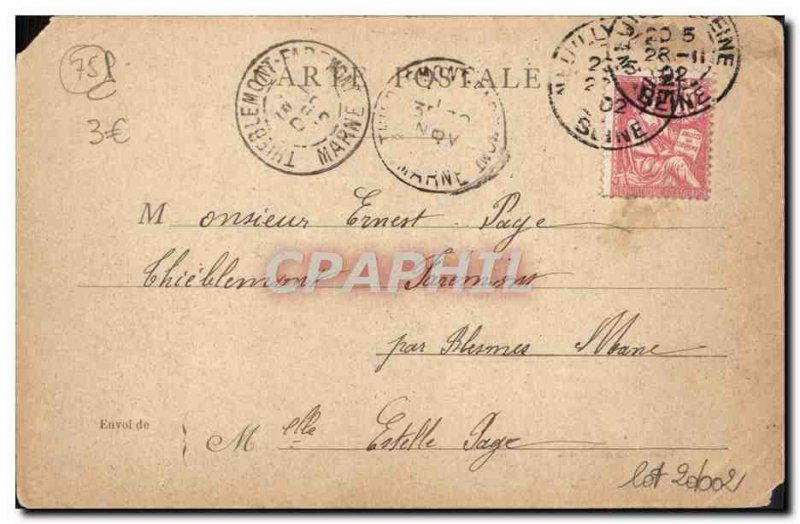 Old Postcard Paris La Fontaine Medicis