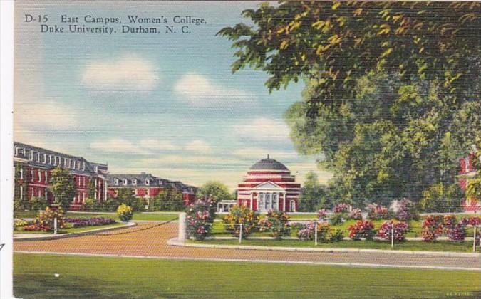 North Carolina Durham East Campus Women's College Duke University Curteich