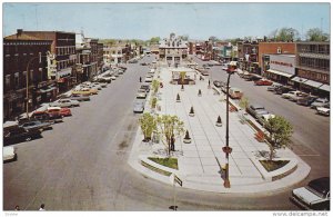 JOLIETTE , Quebec , Canada , PU-1970 ; L´esplanade au centre de la ville , v...