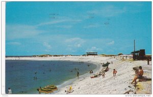 Protected Bathing Beach at St. Andrew's State Park, PANAMA CITY, Florida, PU-...