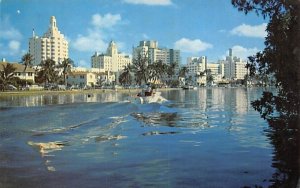 Hotel Row and Indian Creek Miami Beach, Florida