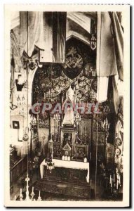 Old Postcard Rocamadour The Chapel Miraculous