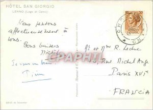 Postcard Modern Hotel Sain Giorgio Lenno (Lake Como