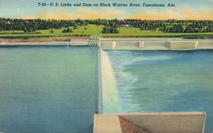 USA U.S. Locks and Dam on Black Warrior River Tuscaloosa Alabama 05.97