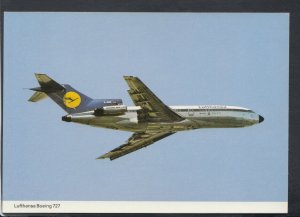 Aviation Postcard- Aeroplane - Lufthansa Boeing 727 in Flight  RR7630