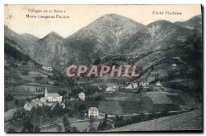 Postcard Old Village of La Salette Monts Gargas and Planeau Cliche Fluchaire
