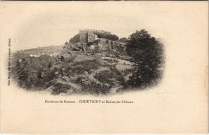 CPA chouvigny and ruins of castle (1220521) 