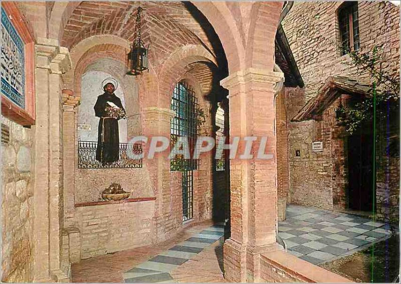 Modern Postcard Assisi Saint Francois and Doves