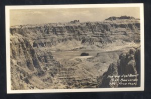 RPPC BADLANDS NATIONAL PARK MYSTERY VINTAGE REAL PHOTO POSTCARD