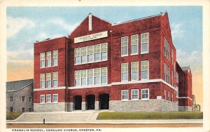 Franklin School Chester, Pennsylvania PA  