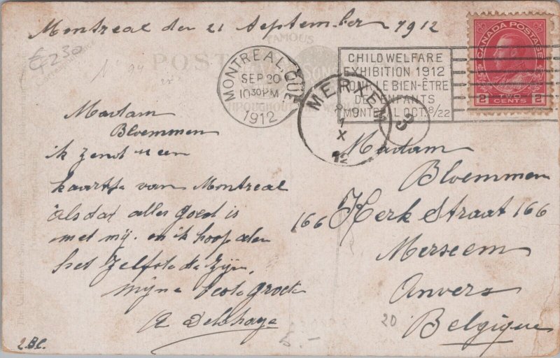 Canada The Citadel Quebec Vintage Postcard 09.78