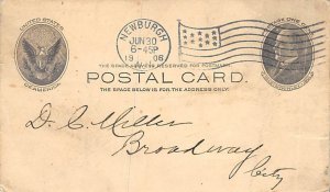 Nathan S Smith, bookseller in stationer Newburgh, New York, USA Postal Cards,...