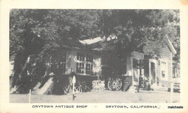 1950s Drytown Antique Shop CALIFORNIA National press Amador Gold Country 3229