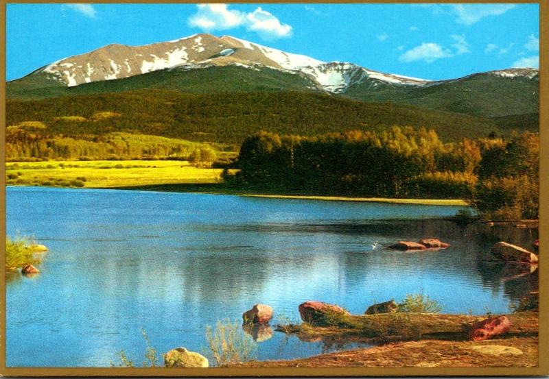 Colorado Snow Thatched Peak