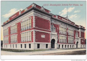 FORT WAYNE , Indiana , PU-1914 ; Bloomingdale School