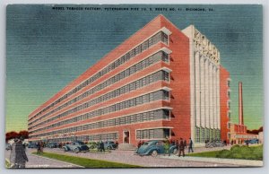 Advertising~Tobacco Factory Petersburg Pike Richmond Virginia~Vintage Postcard