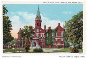 Iowa Des Moines Main Building Drake University