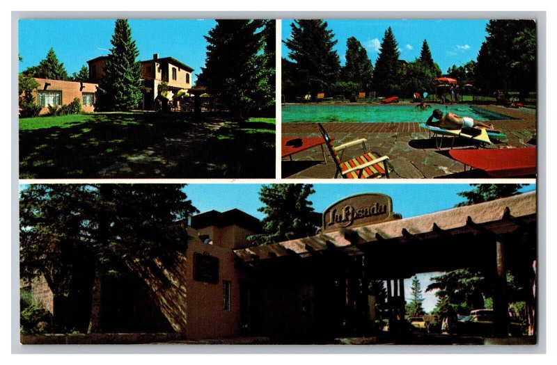 La Posada Gift Shop Santa Fe New Mexico Multi View Postcard 