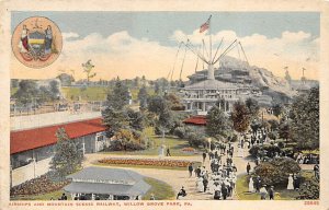 Airships and Mountain Scenic Railway Willow Grove Park, Pennsylvania PA  