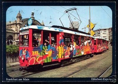 germany, FRANKFURT AM MAIN, Tram, Ebbelwei Express 1979