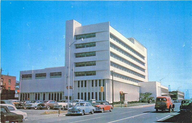 Oklahoma City OK YMCA Building Old Cars Postcard