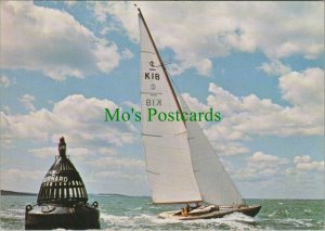 Yachting Postcard - Diana II, International One Design Raceboat at Cowes RR13683