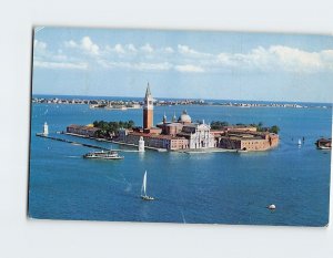 Postcard The island of San Giorgio Maggiore, Venice, Italy