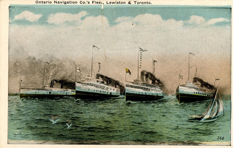 Ontario Navigation Company Fleet