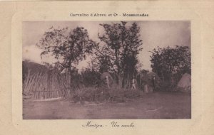 Angola Mossamedes Africa Um Sambo Antique Postcard