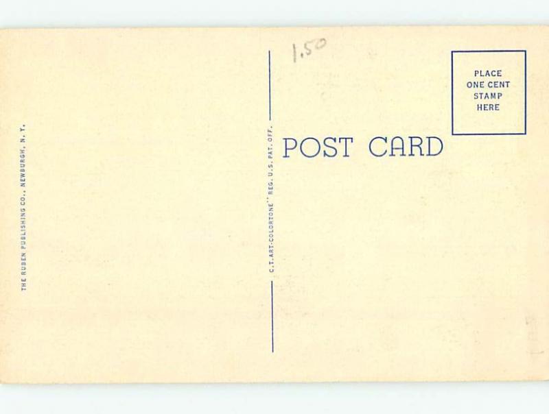 Unused Linen PARK SCENE Paterson New Jersey NJ H2220