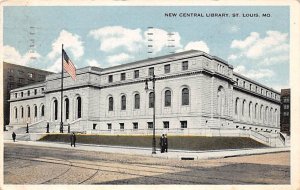 New Central Library St Louis MO USA Postcard