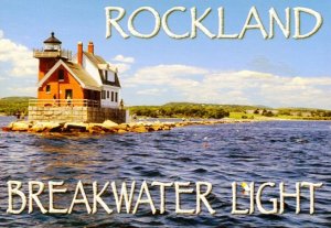 ME: ROCKLAND BREAKWATER LIGHT