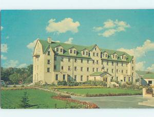 Unused 1950's OLD CARS & CHURCH SCENE Jordanville New York NY p3378