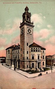 Florida Jacksonville Government and Post Office Building 1908