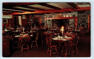 LANCASTER, PA ~ Dining Room CONESTOGA MOTOR INN  c1950s Roadside Postcard