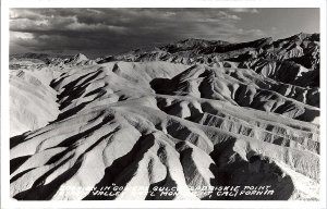 RPPC Postcard Badlands in Goosenecks State Park CA Frasher Foto 1950s