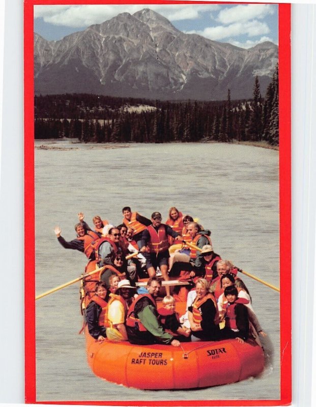 Postcard Jasper Raft Tours, Jasper, Canada